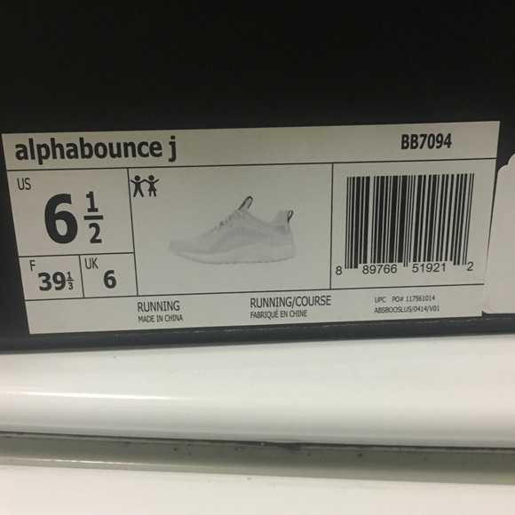 New Kids Adidas AlphaBounce J - Picture 7 of 7